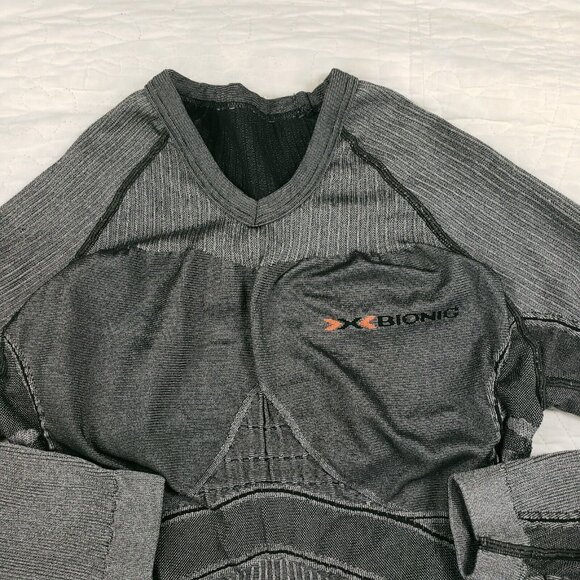 X Bionic Set Thermo Shirt Pants Compression Suit PV 1.0 S/M Small Medium Gray - Picture 5 of 8